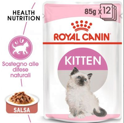 Alimento Umido Gatto – Royal Canin Kitten in jelly gr.0.85