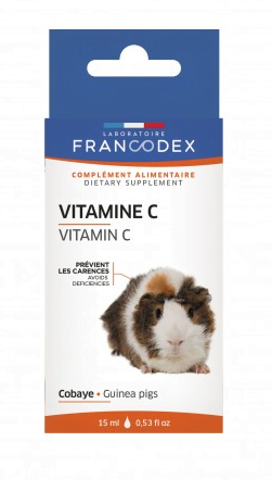 Integratori-Curativi Roditori - Francodex Vitamina C ml.15
