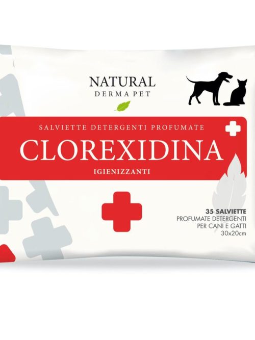 Igiene - Cura - Bellezza - Cane & Gatto - Derbe Salviette Clorexidina OFFERTA 100 PEZZI