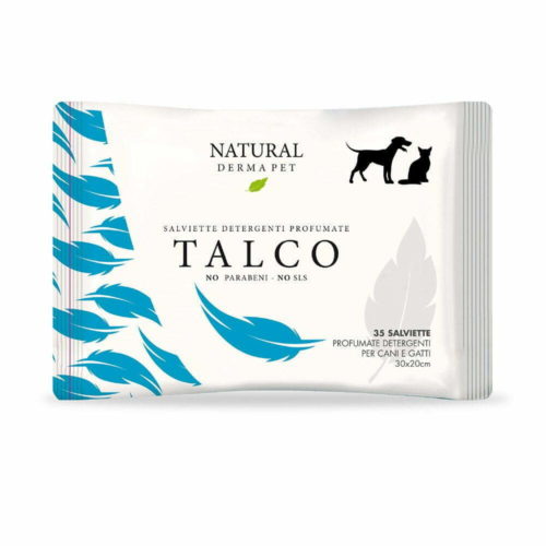 Igiene - Cura - Bellezza - Cane & Gatto - Derbe Salviette Talco