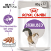 Alimento Umido Gatto – Royal Canin Sterilised in Patè gr.85