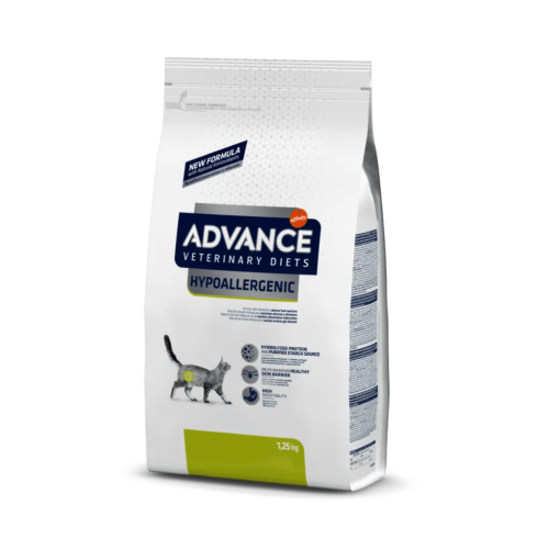 Advance gatto Veterinary diets feline hypoallergenic 1,25Kg